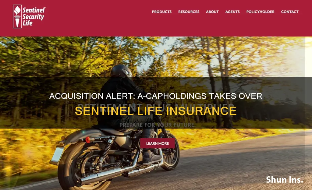 a-capholdings acquires sentinel life insurance