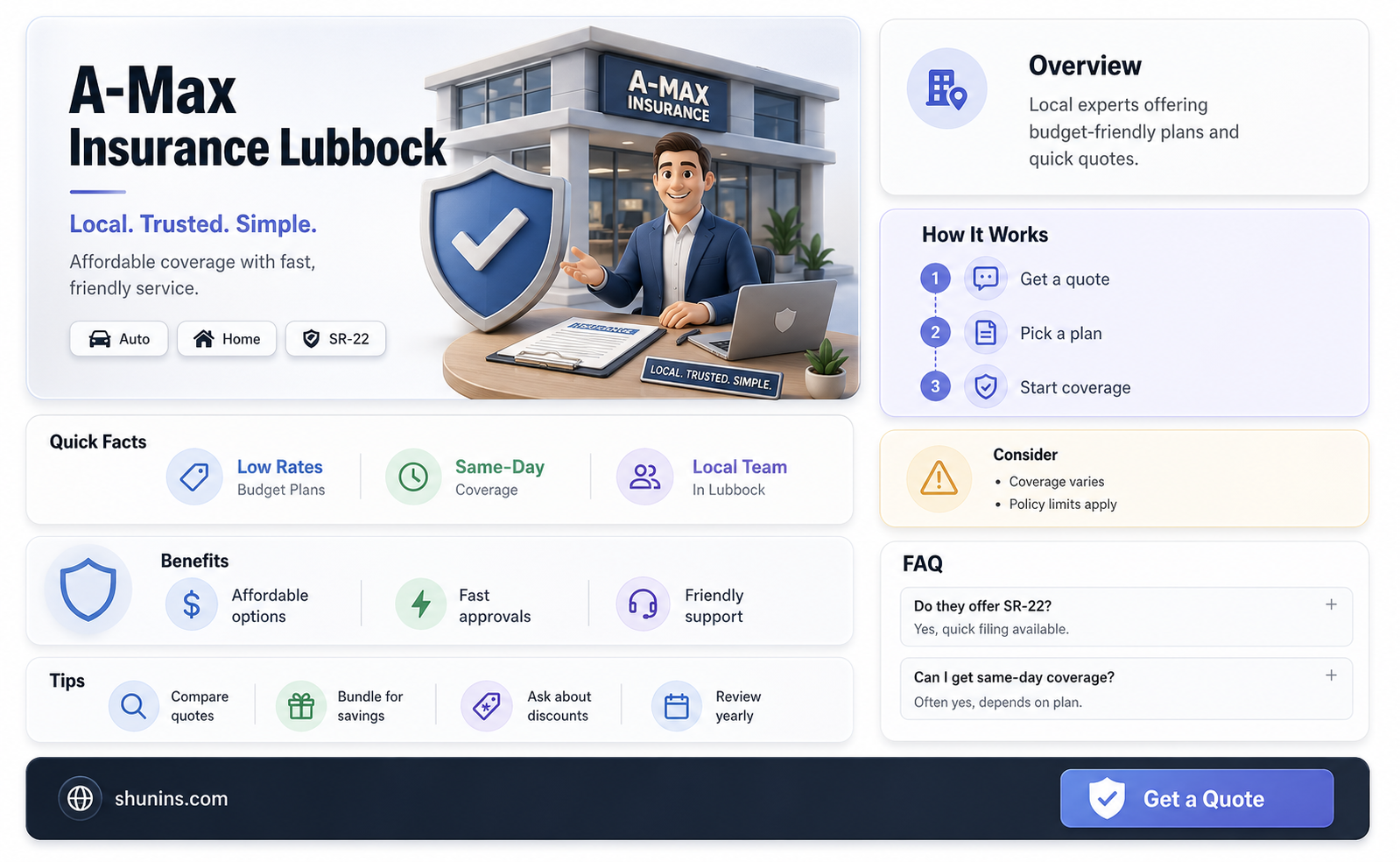 a-max insurance lubbock texas