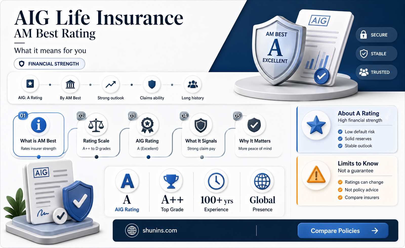 am best rating for aig life insurance
