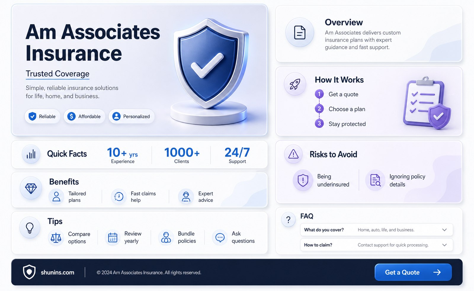 am associates insurance
