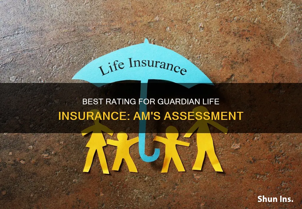 am best rating guardian life insurance