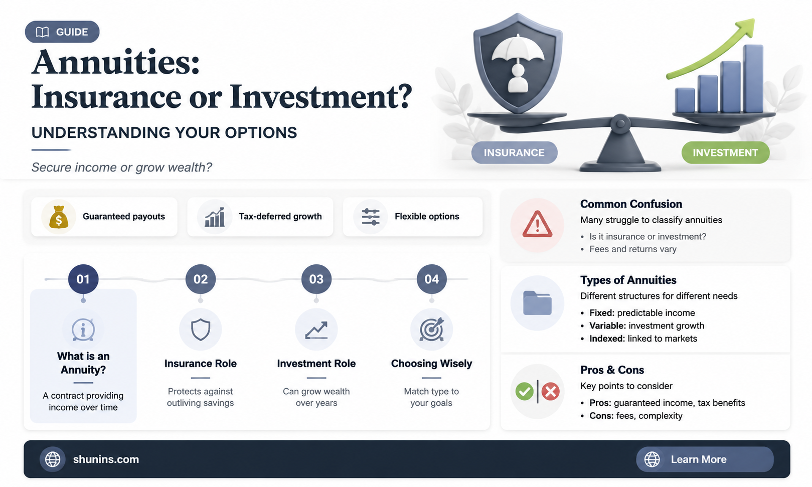 are annunities considered insurance or investments