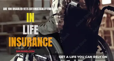 Disabled Vets: Enrolled in Life Insurance Automatically?