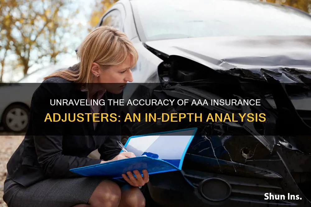 are aaa insurance adjuster accurate