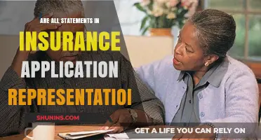 Insurance Applications: Truthful Representations or Misleading Statements?
