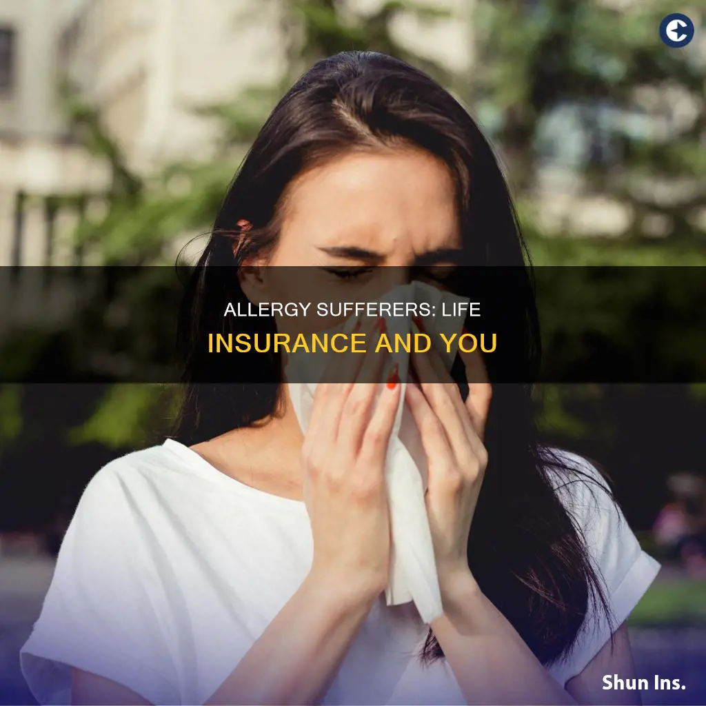 are allergies rated on life insurance