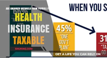 Are Health Insurance Payroll Deductions Taxable? Understanding Your Withholdings