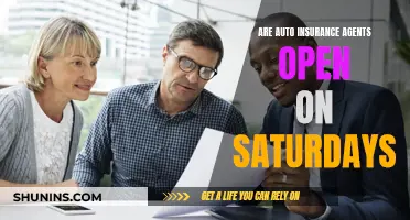 Auto Insurance Agents: Open Saturdays?