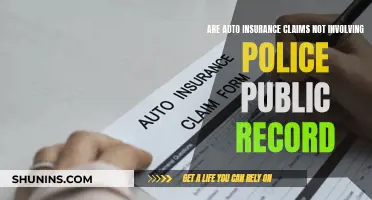 Auto Insurance Claims: Public Record?