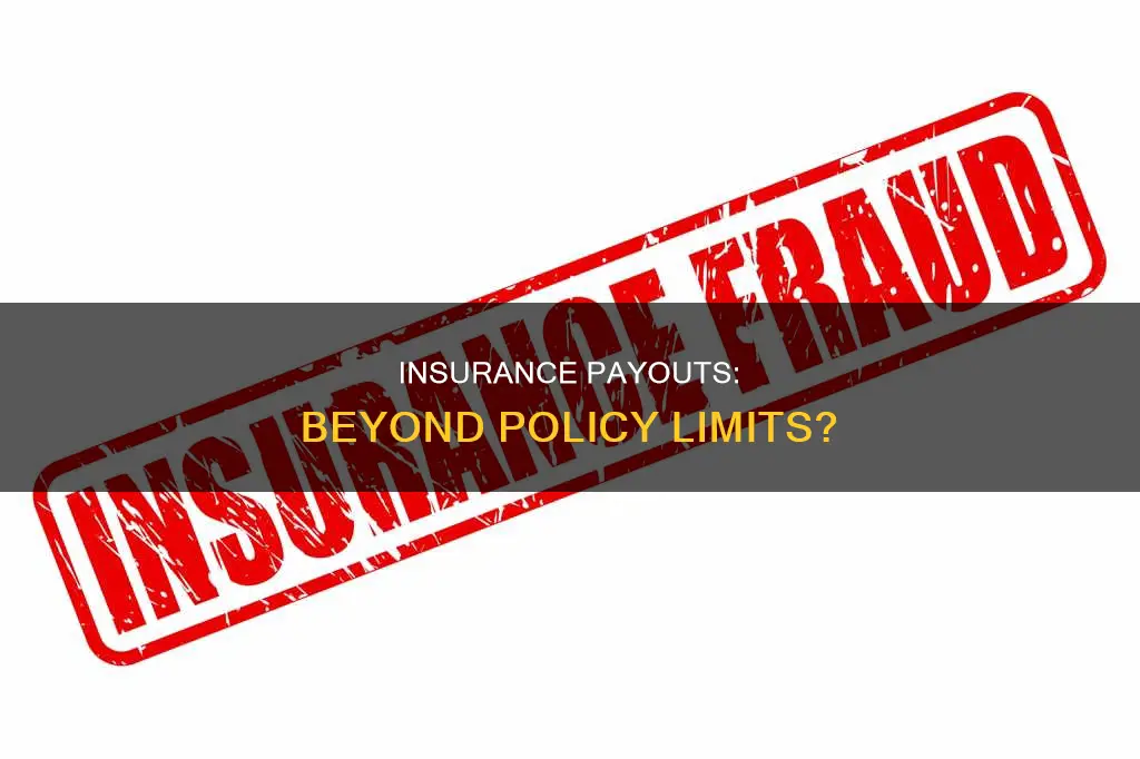 are auto insurance companies liable for more money than coverage