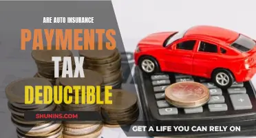 Auto Insurance Payments: Tax Deductible?