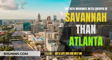 Savannah vs Atlanta: Cheaper Insurance?