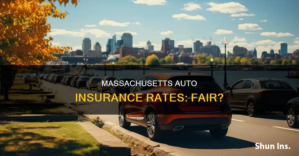 are auto insurance rates the same in Massachusetts