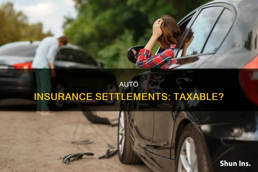 are auto insurance settlements taxable