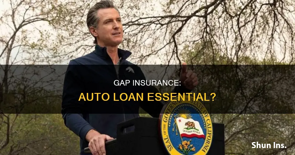 are auto loans written with gap insurance