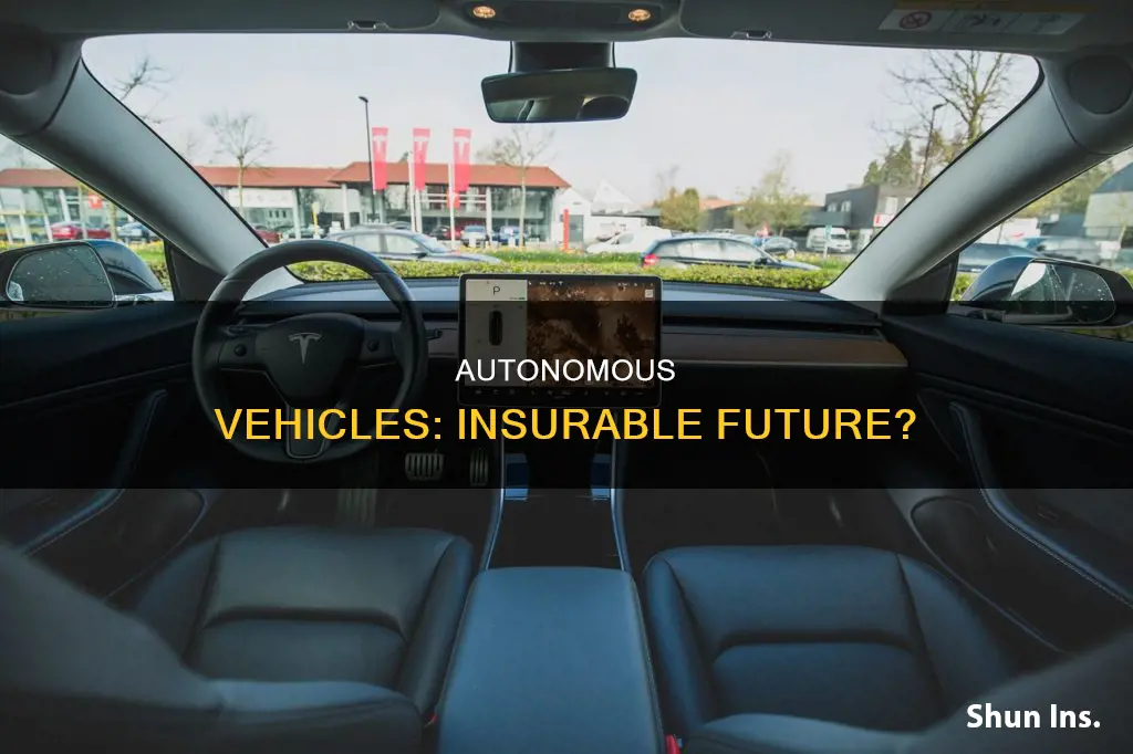 are autonomous vehicles insurable