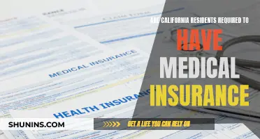Medical Insurance: California Residents, What's the Requirement?