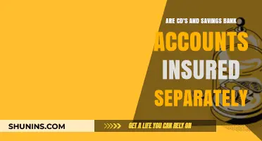 CDs and Savings Accounts: Are They Insured Separately?