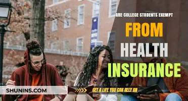 Do College Students Qualify for Health Insurance Exemptions?