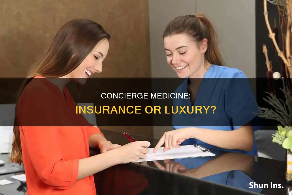 are concierge dr fees considered insurance