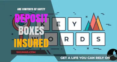 Safety Deposit Box Contents: Are They Insured?