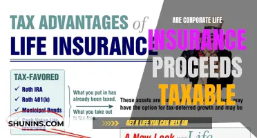 Corporate Life Insurance: Are Proceeds Taxable?