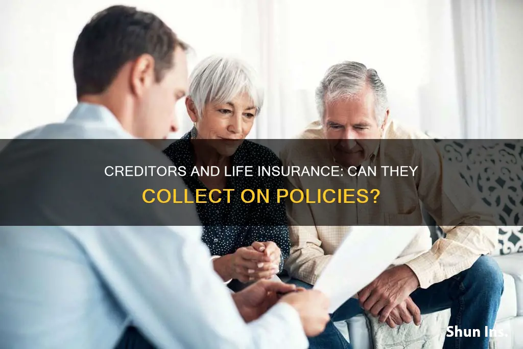 are creditors able to collect on life insurance