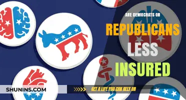 Who's Less Insured: Democrats or Republicans?