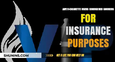 E-Cigarette Users: Smokers or Not? Insurance Woes