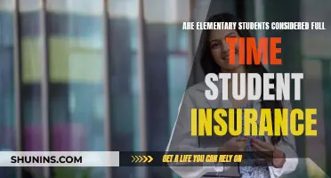 Elementary Students: Full-Time Insurance Status?