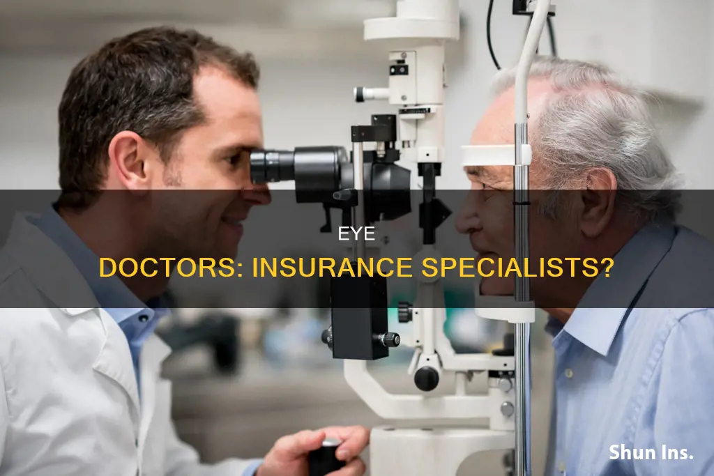 are eye doctors considered specialists on insurance