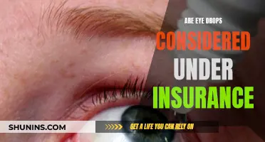 Eye Drops: Insurance Coverage?