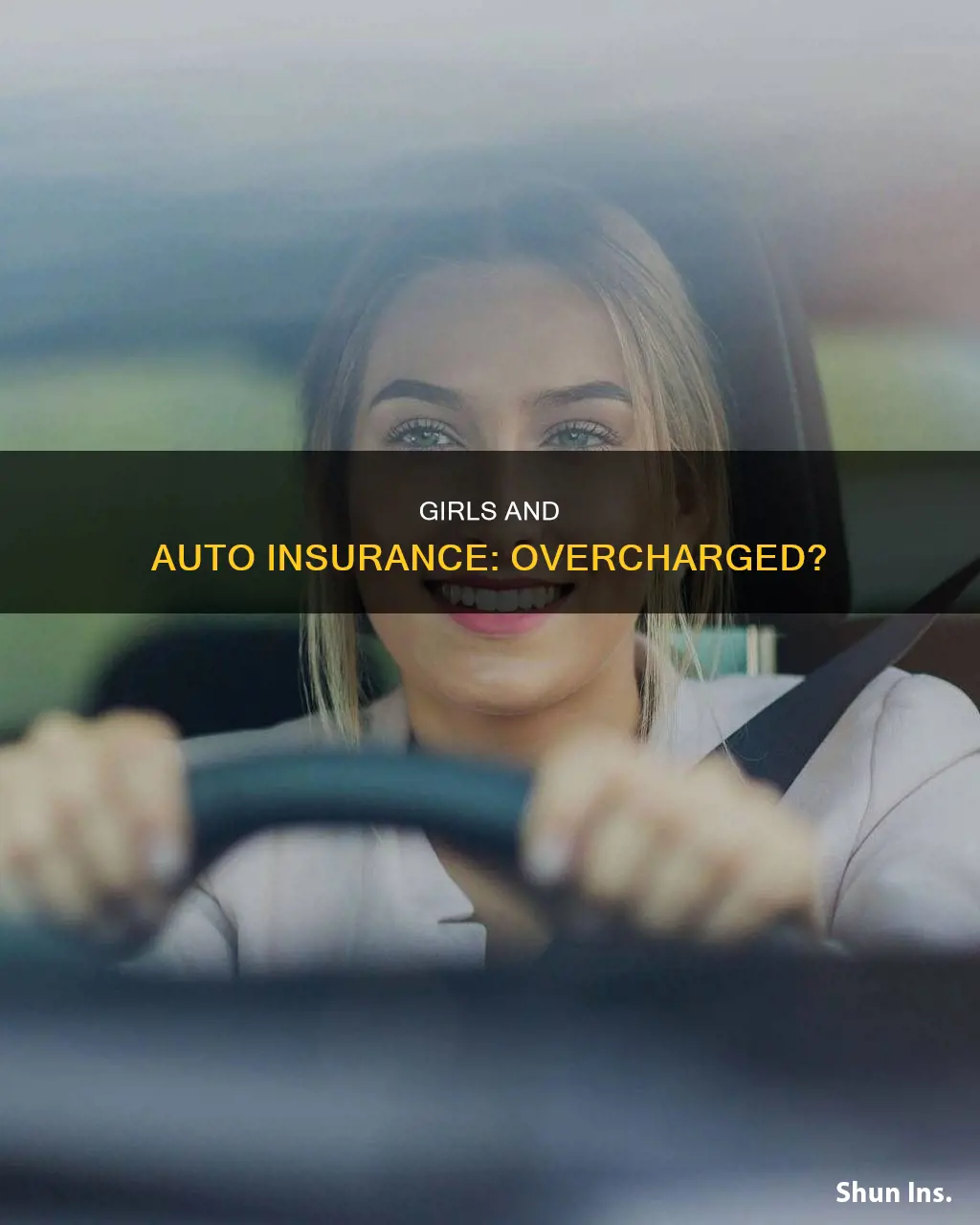 are girls charged more for auto insurance