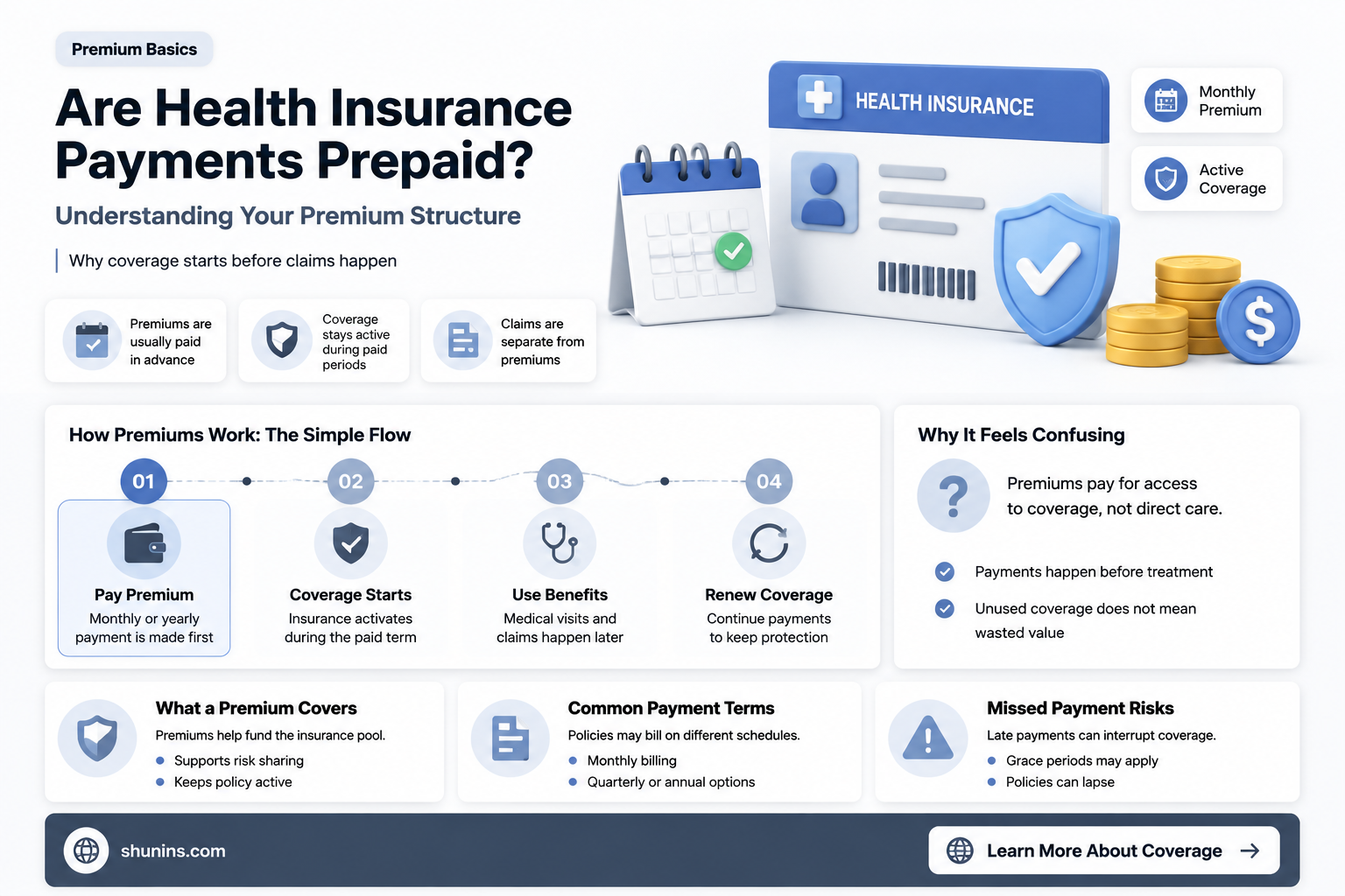 are health insurance payments prepaid