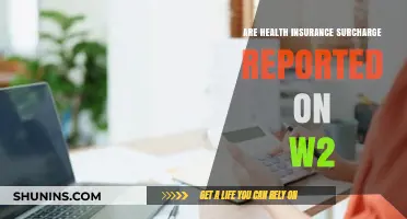 Are Health Insurance Surcharges Reported on W2 Forms?