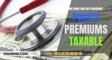 Home and Auto Insurance: Taxable Premiums?