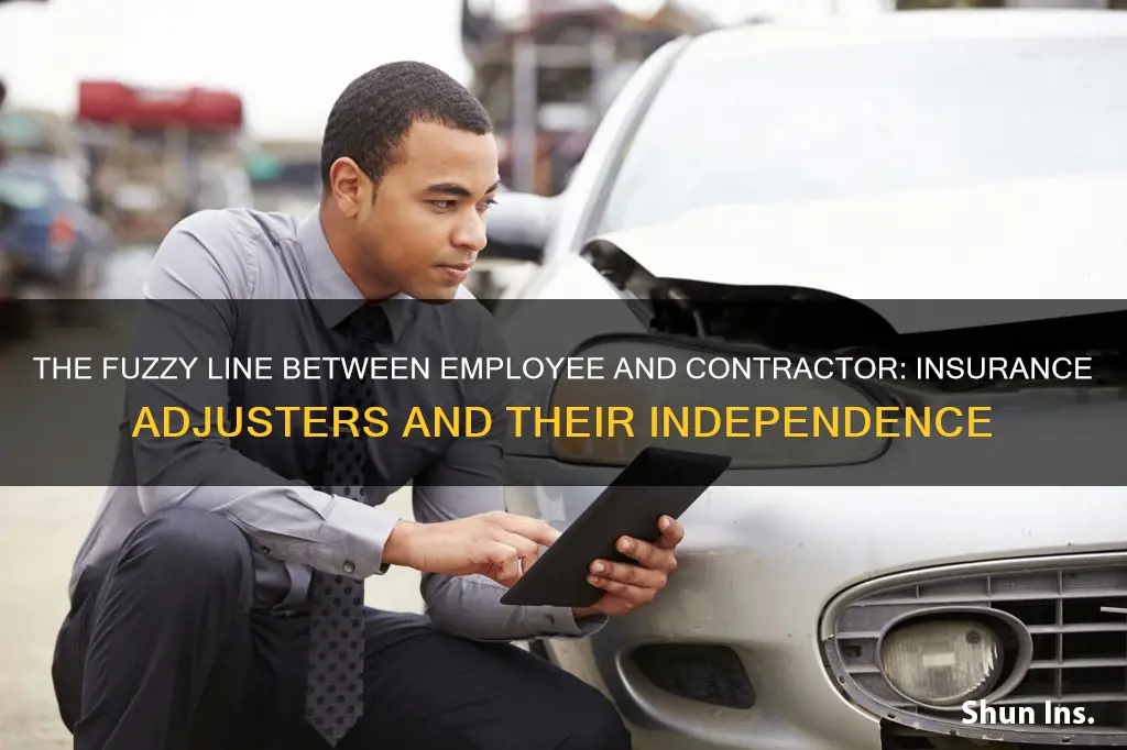 are insurance adjusters independent contractors