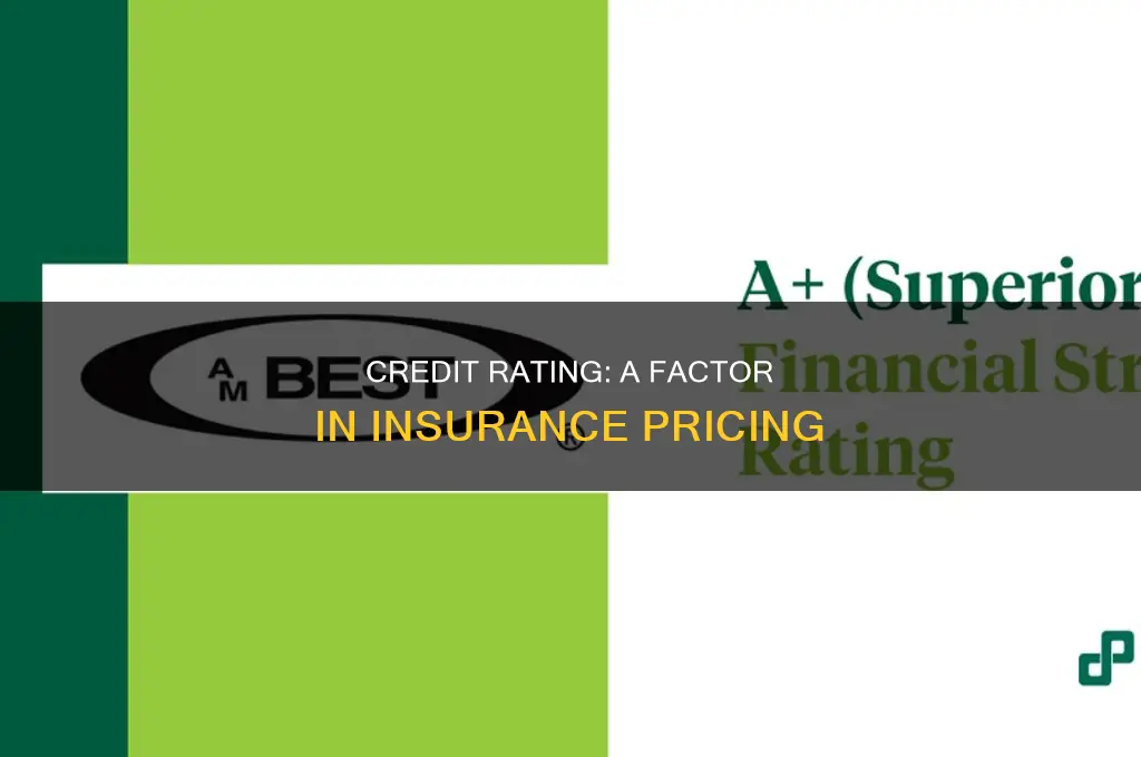 are insurance based partially on your credit rating