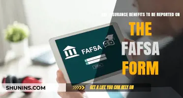 FAFSA Form: Insurance Benefits Reporting