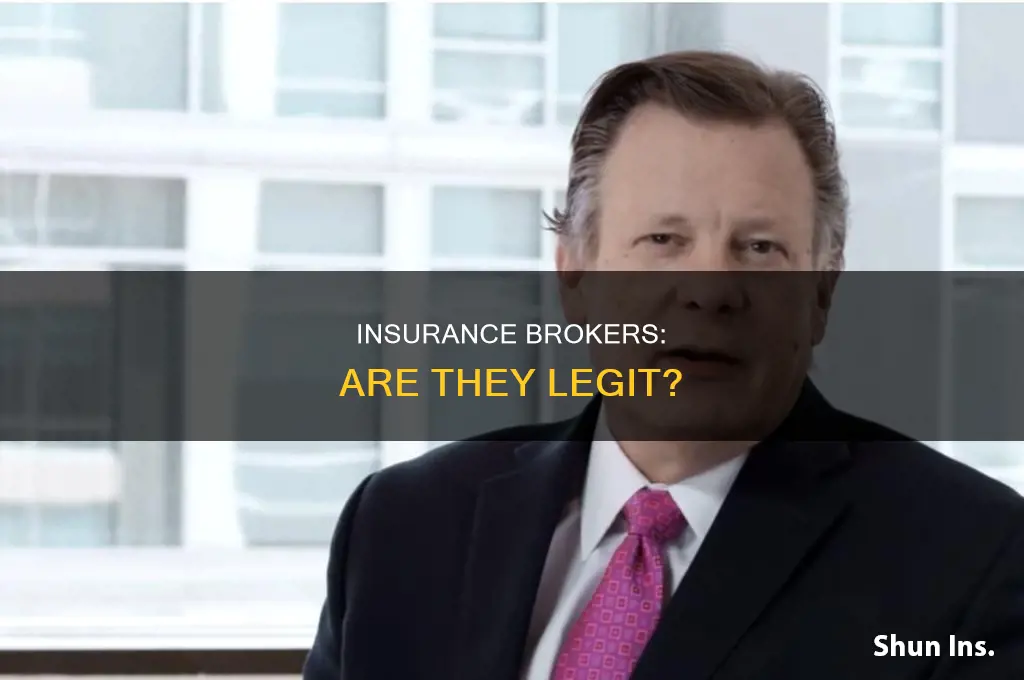 are insurance brokers legal