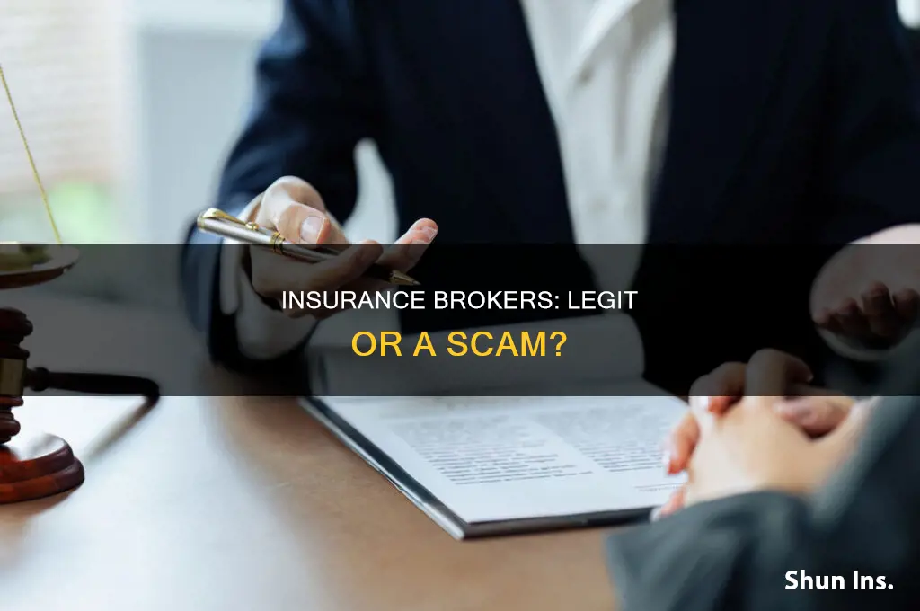 are insurance brokers legit