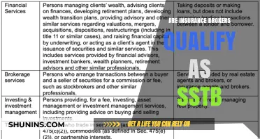 Insurance Brokers: Are They SSTB-Qualified?