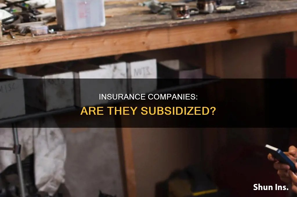 are insurance comapnies subsadized