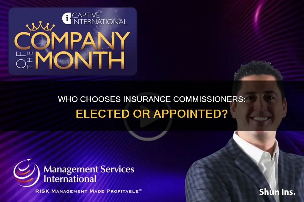 are insurance commissioners elected or appointed