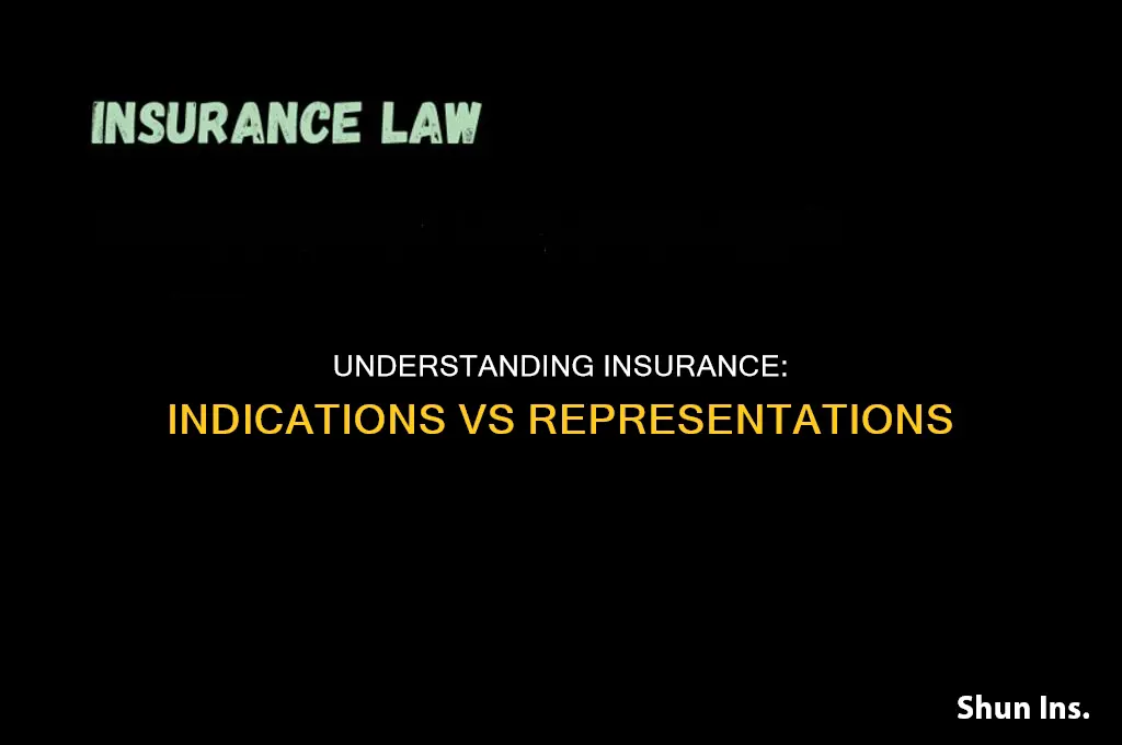 are insurance indications representations