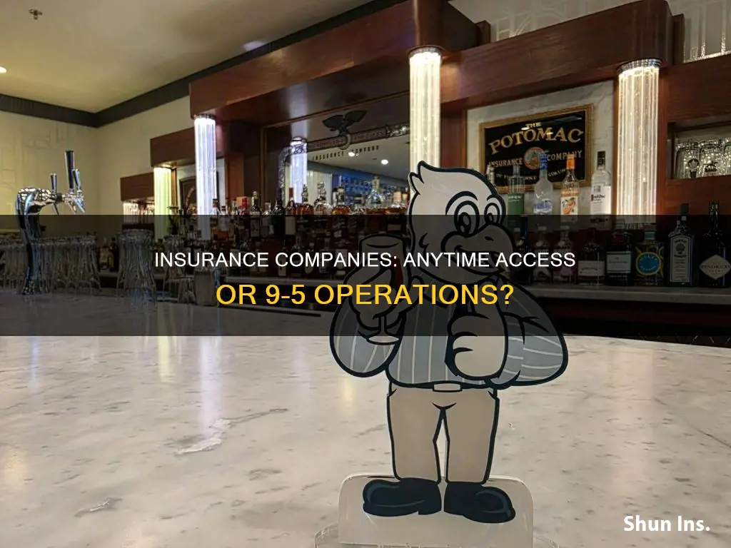 are insurance ocmpany open 24 7