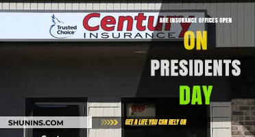 Presidents' Day Insurance: Are Offices Open or Closed?