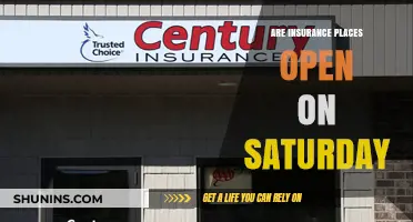 Are Insurance Agencies Open on Saturdays?