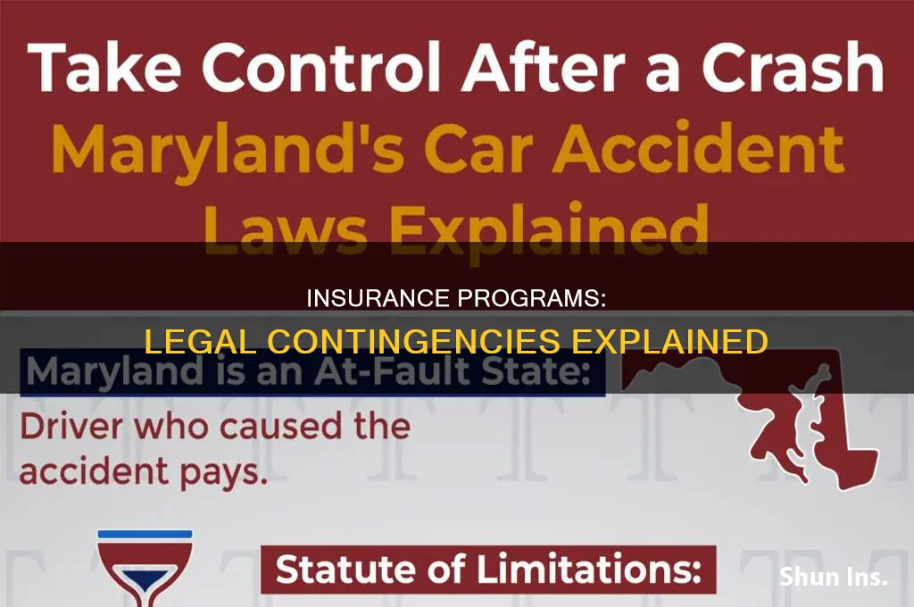 are insurance programs legal contingencies