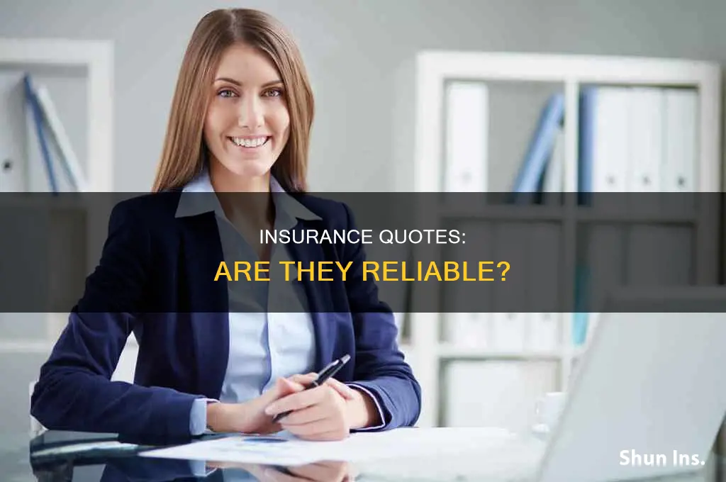 are insurance quotes accurate